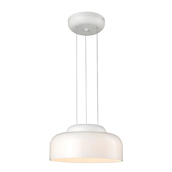 PENDENTE GAMELA OPALINO E BRANCO 1xLED 10W 3000K