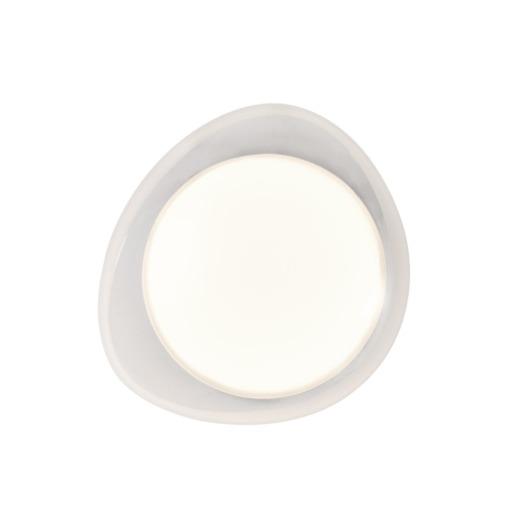 PLAFON CORE TRANSPARENTE E BRANCO 10W 3000K