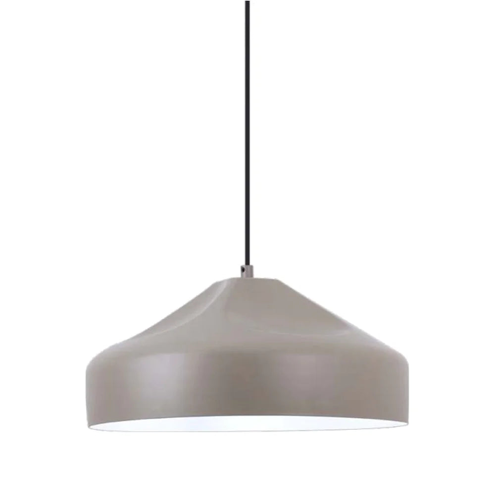 PENDENTE TESSILE AREIA E BRANCO 15W 3000K