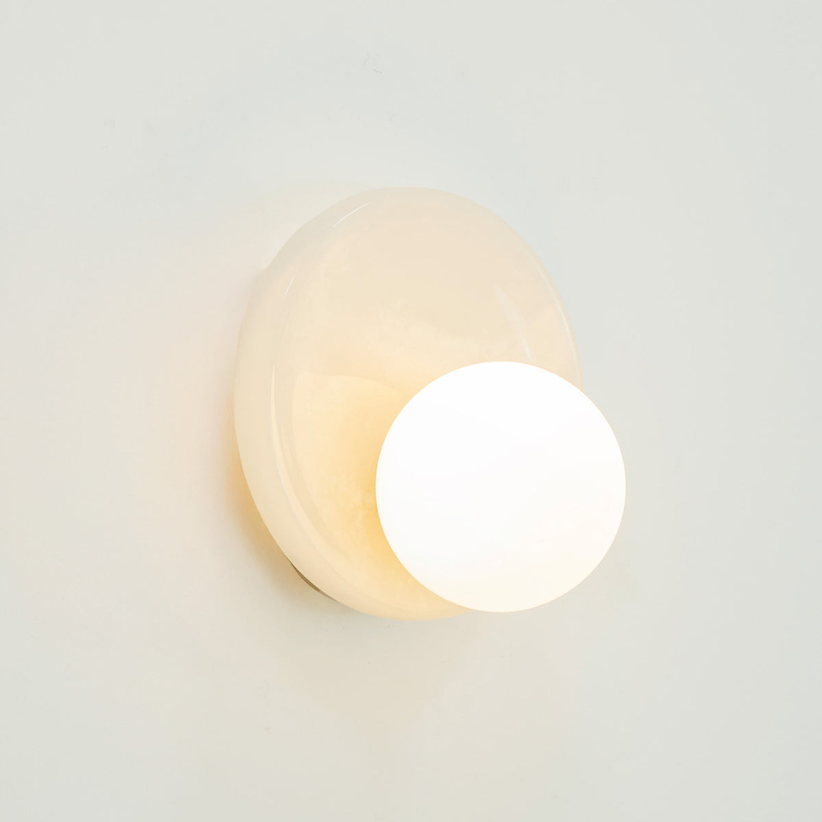 Arandela Jade Natural e Opalino 1xG9