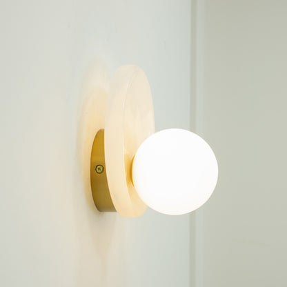 Arandela Jade Natural e Opalino 1xG9