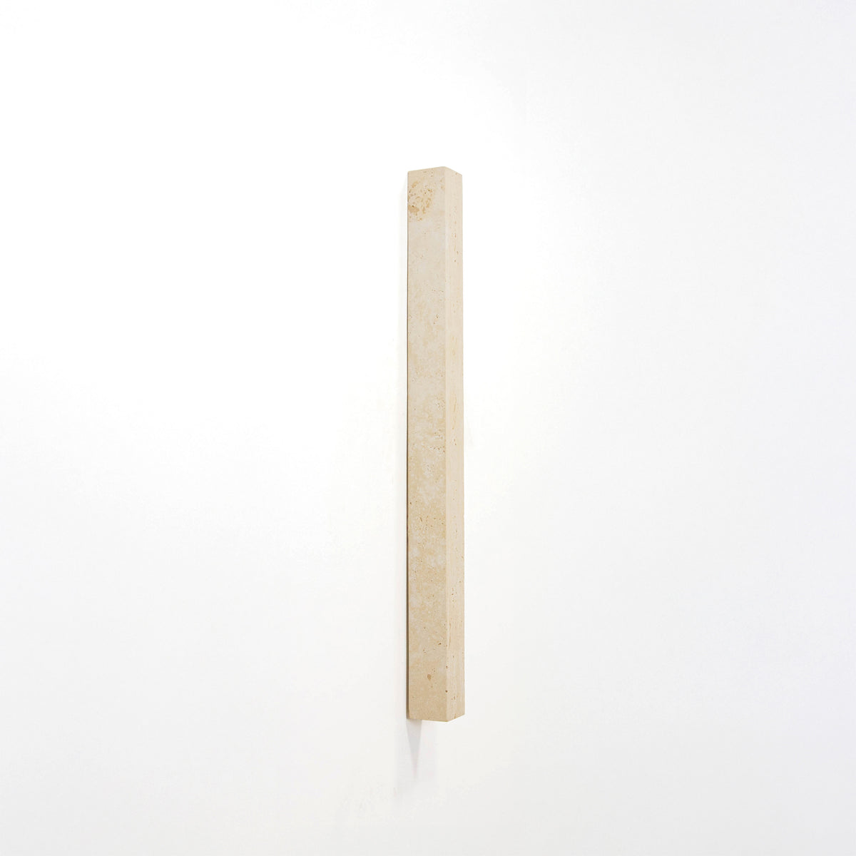Arandela Pillar Mármore Bege 2xG9