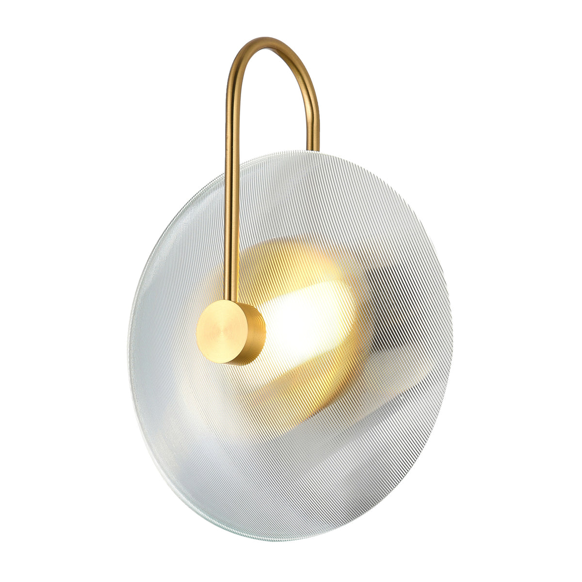 Arandela Vinyl Dourado 5W 3000K