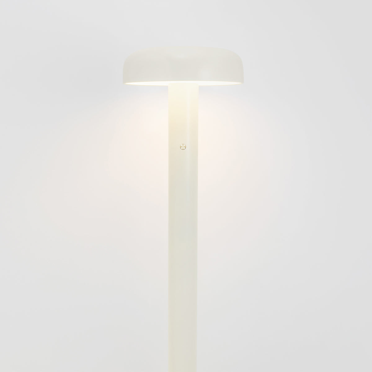Luminária de Piso Coluna Fungi Bege 28W 3000K