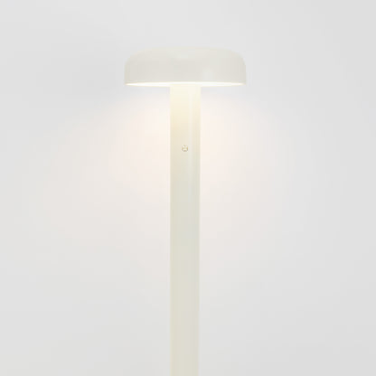 Luminária de Piso Coluna Fungi Bege 28W 3000K