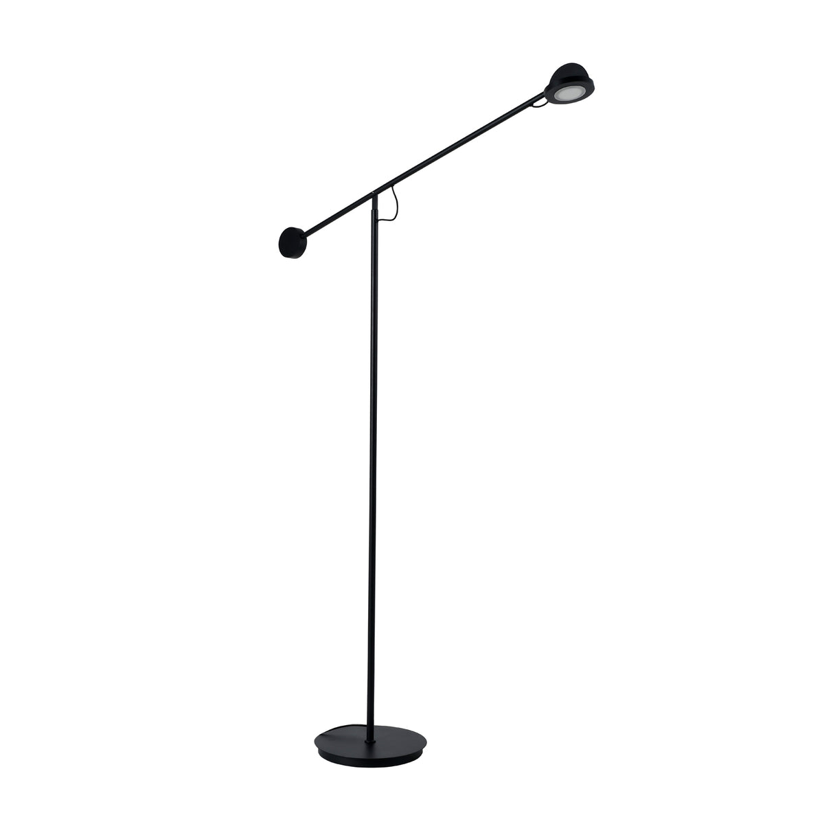 Luminária de Piso Coluna Rot Preto 5,7W 3000K