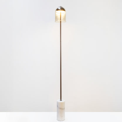Luminária de Piso Coluna Ventenat Conhaque Cafe 6W 2700K