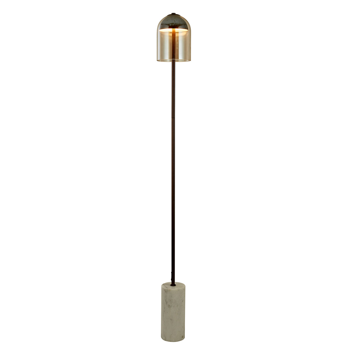 Luminária de Piso Coluna Ventenat Conhaque Cafe 6W 2700K