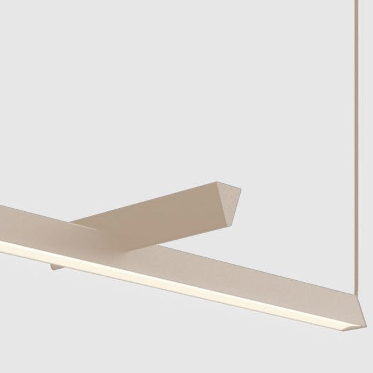 Pendente Croix Areia e Branco 27W 3000K