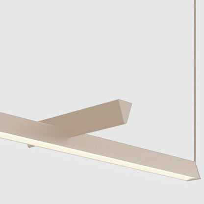 Pendente Croix Areia e Branco 27W 3000K