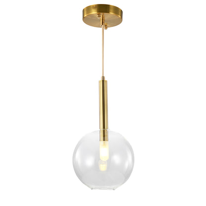 Pendente Filó Bronze e Transparente 1xG9