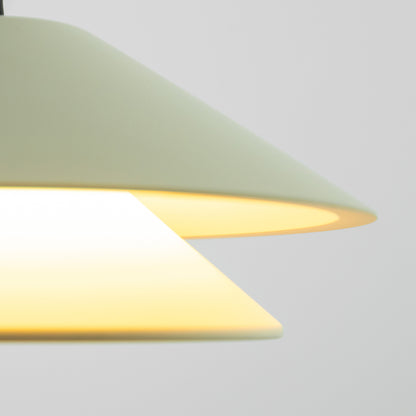 Pendente Foster Bege e Branco 5W 2700K