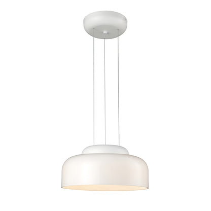 Pendente Gamela Opalino e Branco 10W 3000K