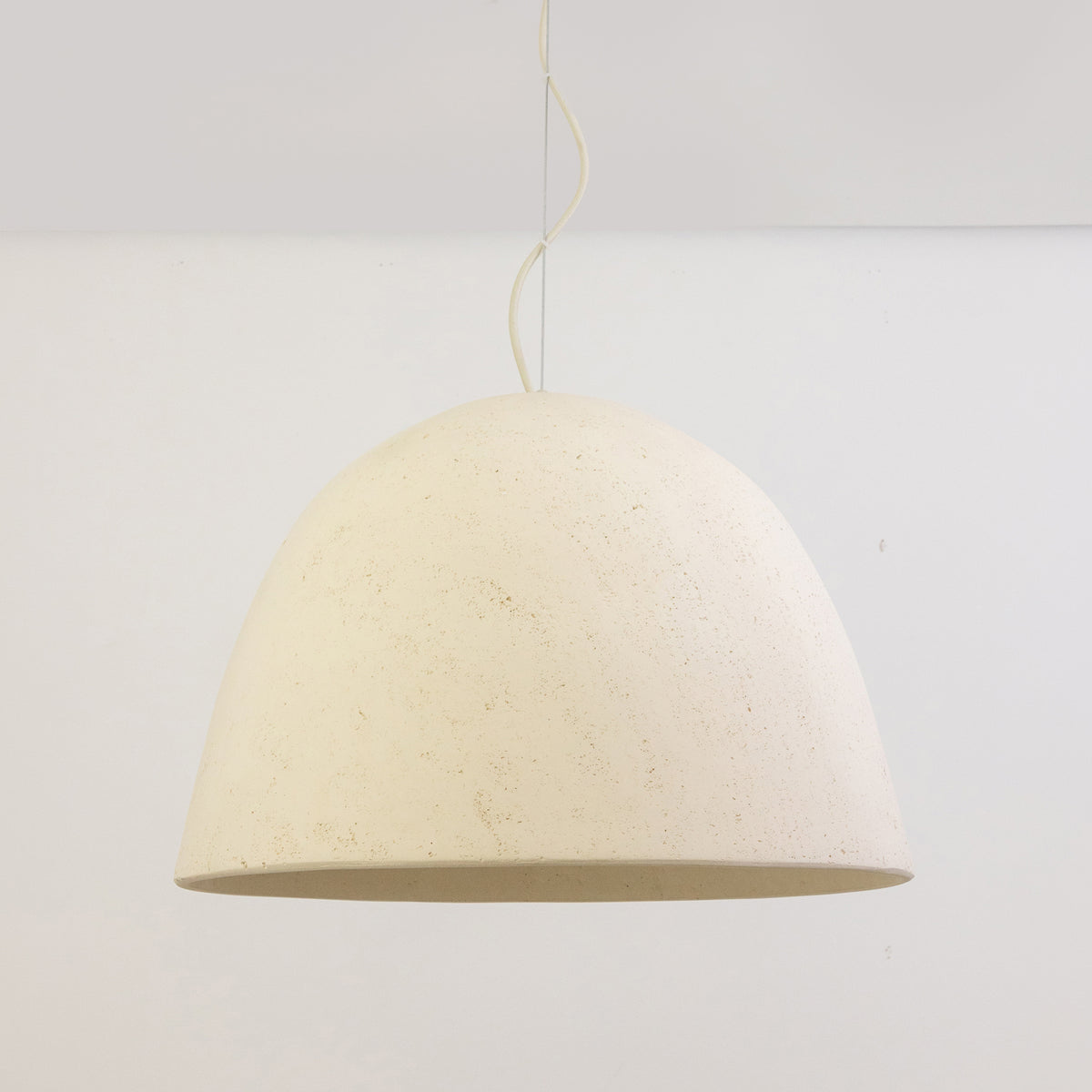 Pendente Gruta Bege e Areia Ø30cm 1xE27