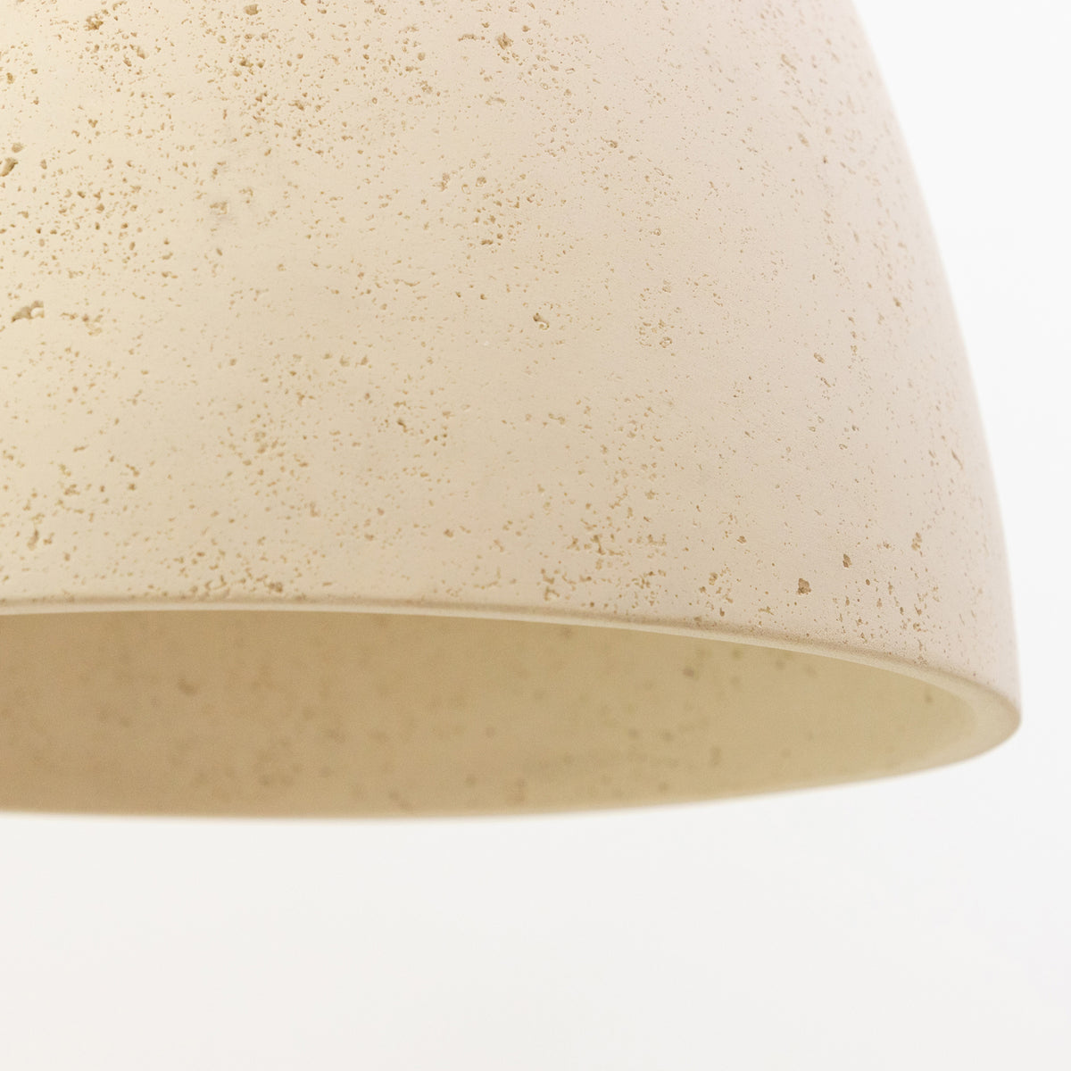 Pendente Gruta Bege e Areia Ø30cm 1xE27