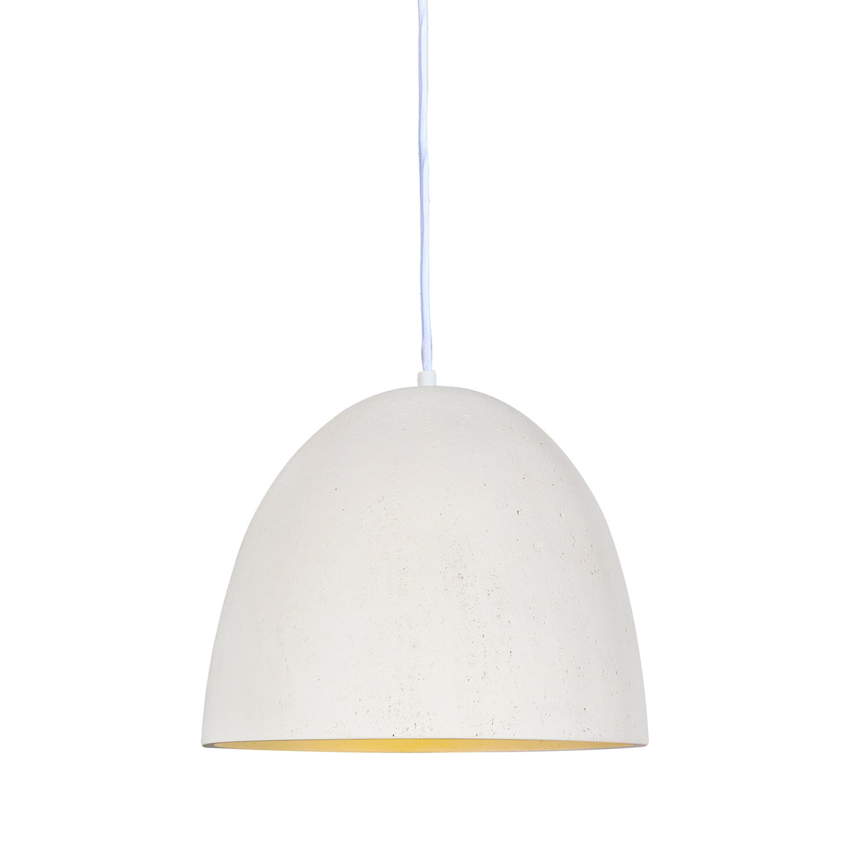 Pendente Gruta Bege e Areia Ø30cm 1xE27