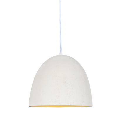 Pendente Gruta Bege e Areia Ø30cm 1xE27