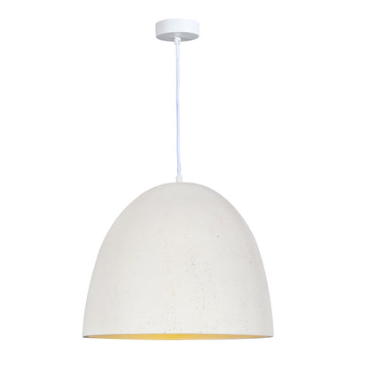 Pendente Gruta Bege e Areia Ø40cm 1xE27