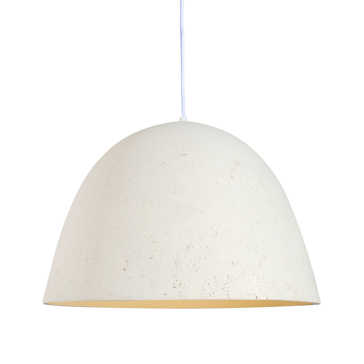 Pendente Gruta Bege e Areia Ø50cm 1xE27