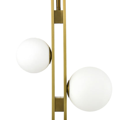 Pendente Jabo Bronze e Opalino 3xG9