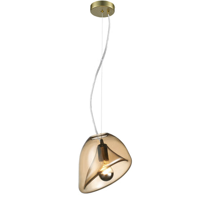 Pendente Miele Âmbar e Dourado 1xE27
