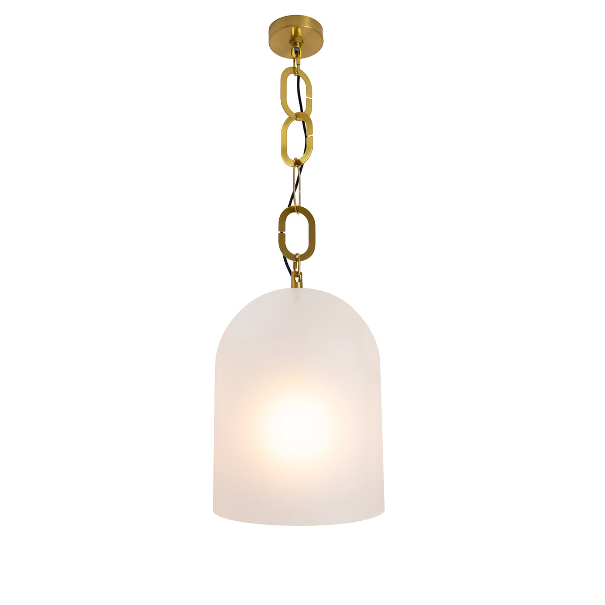 Pendente Posh Jateado e Dourado ∅43cm 1xE27