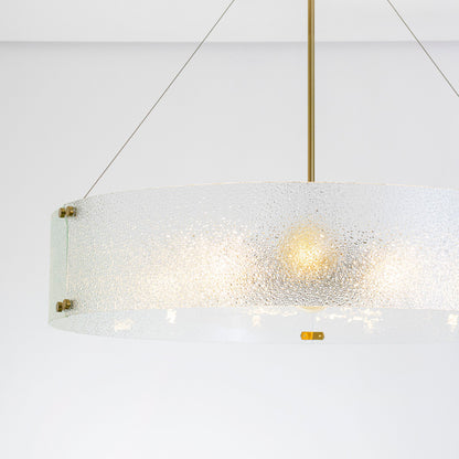 Pendente Alle Transparente e Dourado 6xE27
