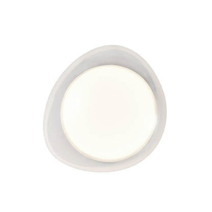 Plafon Core Transparente e Branco 10W 3000K