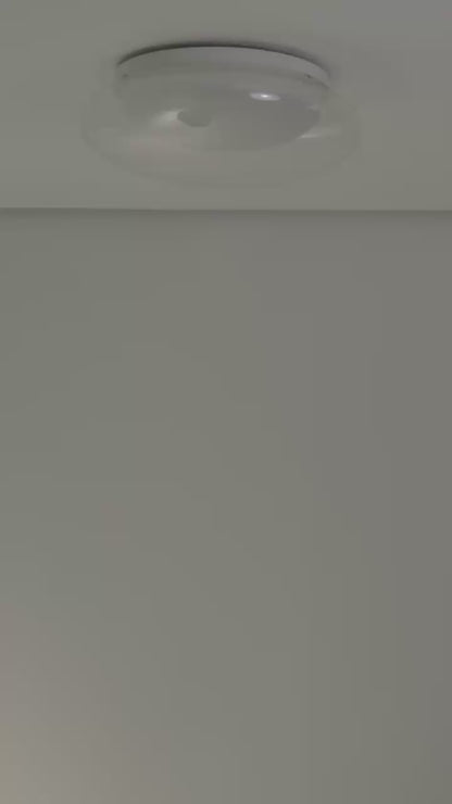 Plafon Core Transparente e Branco 30W 3000K