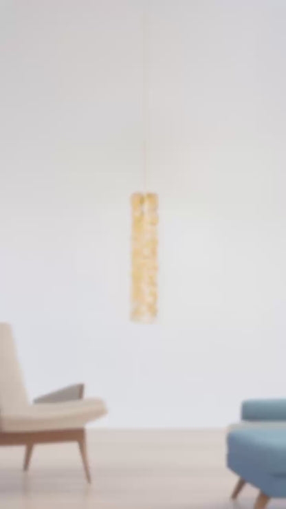 Pendente Portinari Champanhe e Dourado 1xE27
